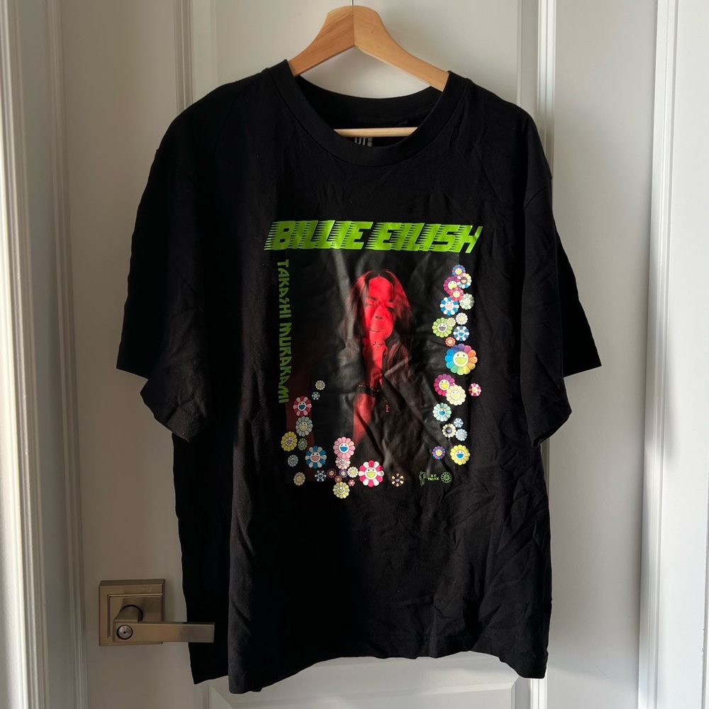 Billie Eilish X Murakami Shirt Uniqlo
